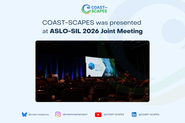 COAST-SCAPES was presented at ASLO-SIL Joint Meeting 2026